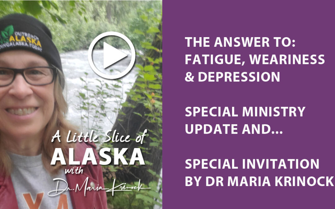 The Answer to Fatigue, Weariness & Depression | A Little Slice of Alaska